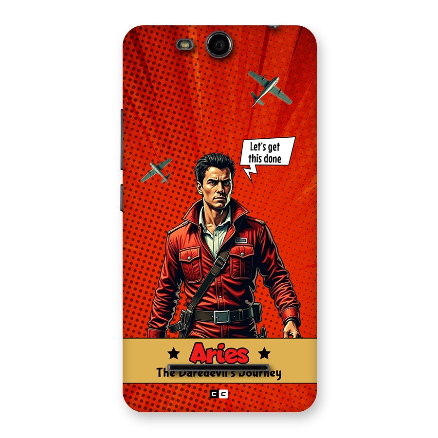 Daredevil Aries Back Case for Canvas Juice 3 Q392