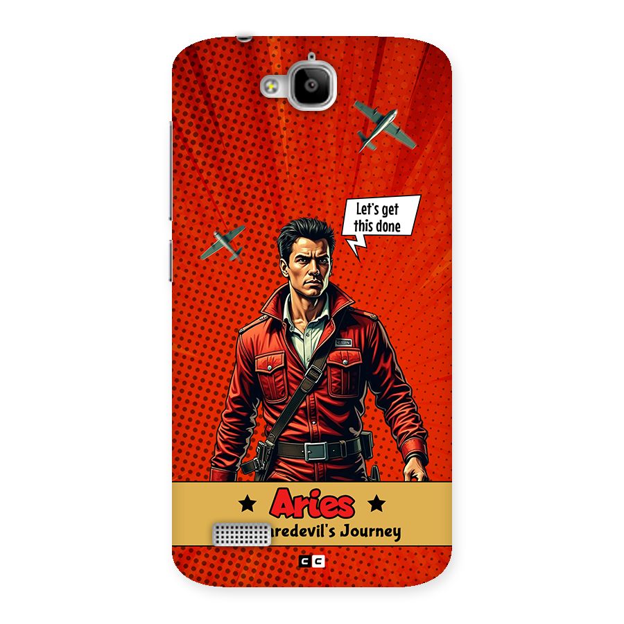 Daredevil Aries Back Case for Honor Holly
