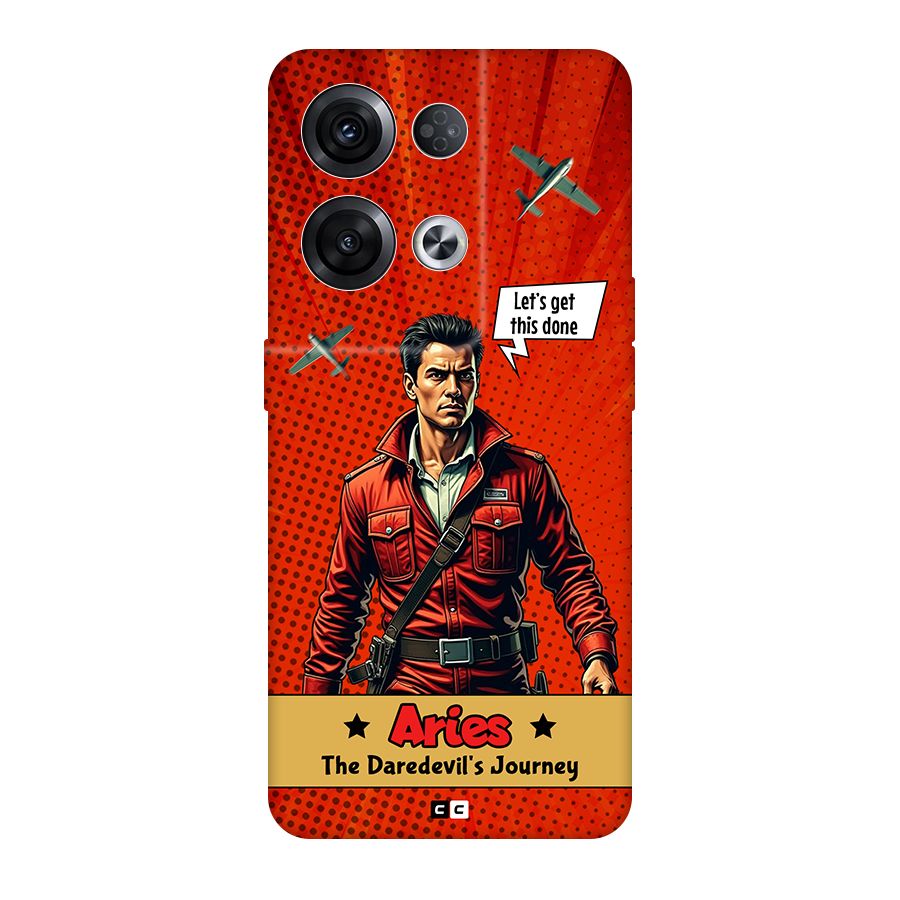 Daredevil Aries Back Case for Oppo Reno8 Pro 5G