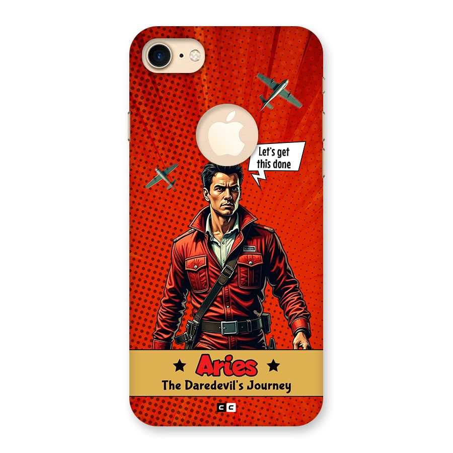 Daredevil Aries Back Case for iPhone 7 Logo Cut