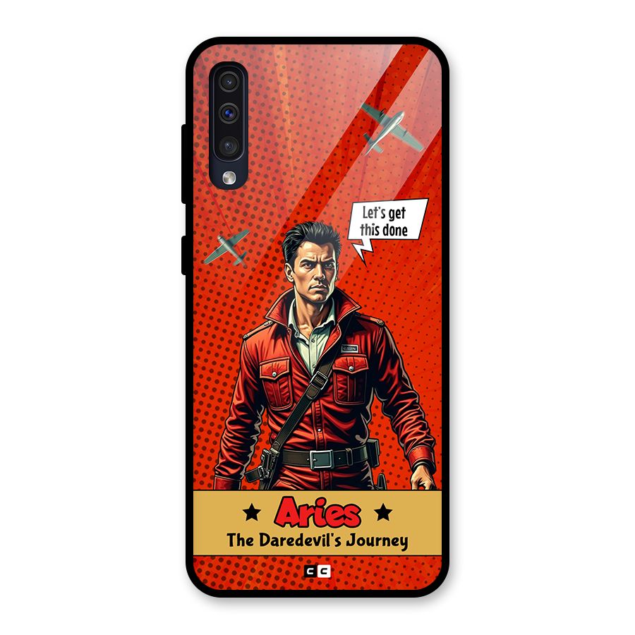Daredevil Aries Glass Back Case for Galaxy A30s