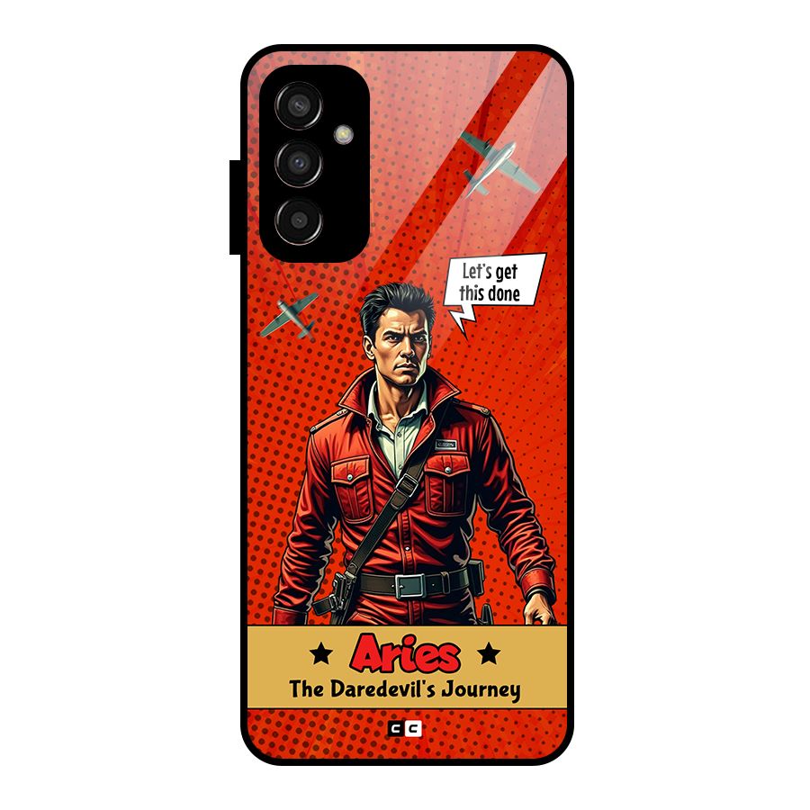 Daredevil Aries Glass Back Case for Galaxy F13