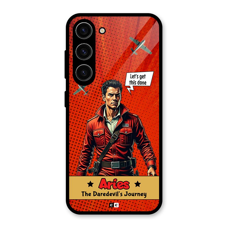 Daredevil Aries Glass Back Case for Galaxy S23