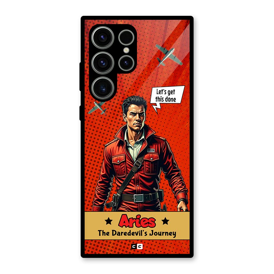 Daredevil Aries Glass Back Case for Galaxy S23 Ultra
