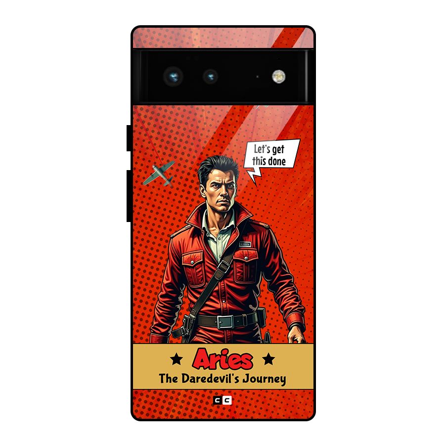 Daredevil Aries Glass Back Case for Google Pixel 6