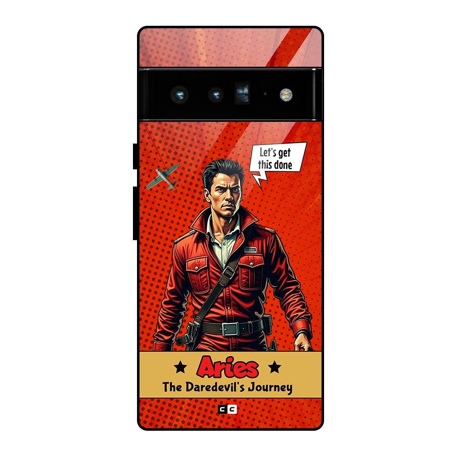 Daredevil Aries Glass Back Case for Google Pixel 6 Pro