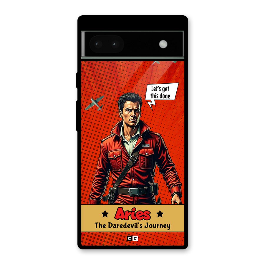 Daredevil Aries Glass Back Case for Google Pixel 6a