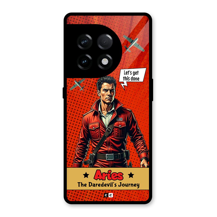 Daredevil Aries Glass Back Case for OnePlus 11R