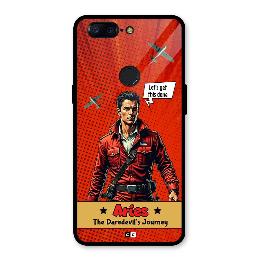 Daredevil Aries Glass Back Case for OnePlus 5T