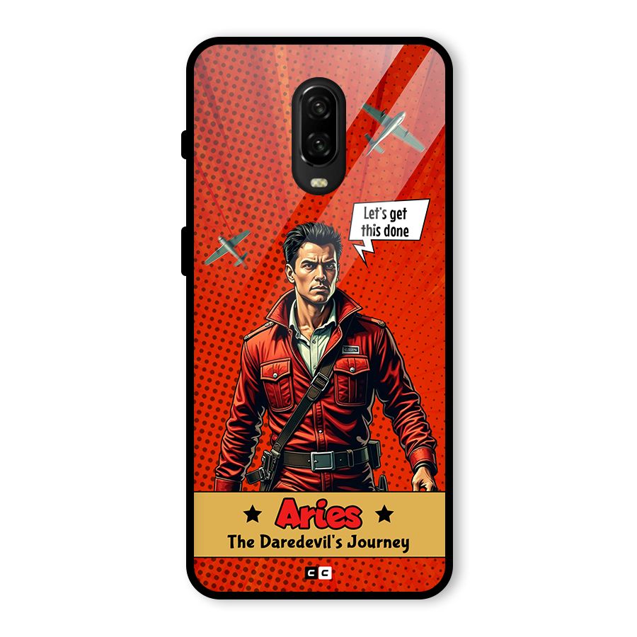 Daredevil Aries Glass Back Case for OnePlus 6T