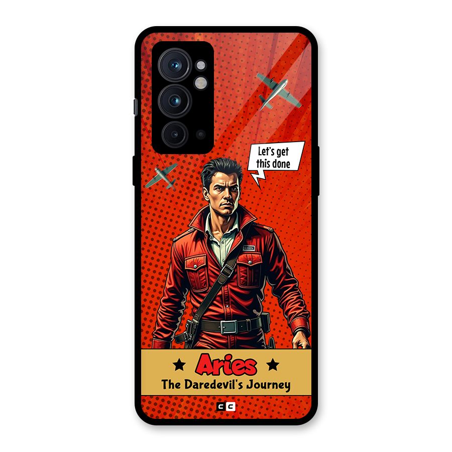 Daredevil Aries Glass Back Case for OnePlus 9RT 5G