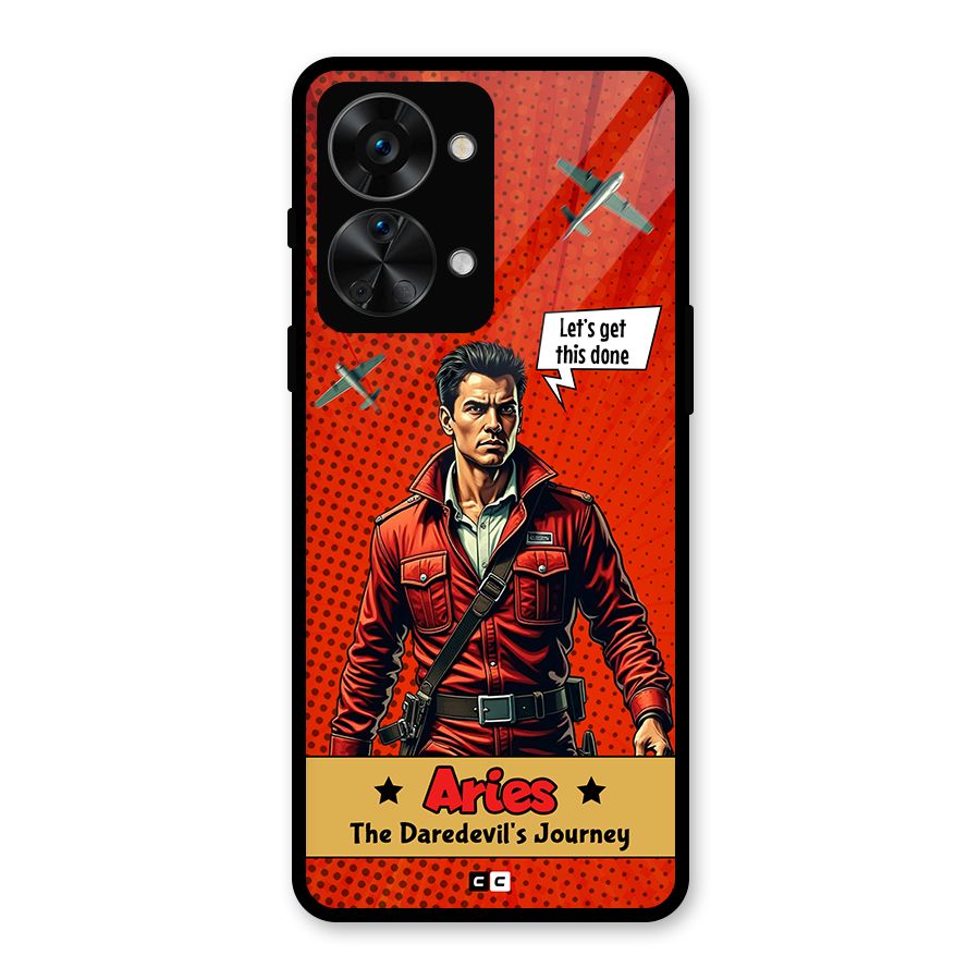 Daredevil Aries Glass Back Case for OnePlus Nord 2T
