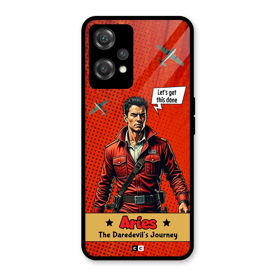 Daredevil Aries Glass Back Case for OnePlus Nord CE 2 Lite 5G