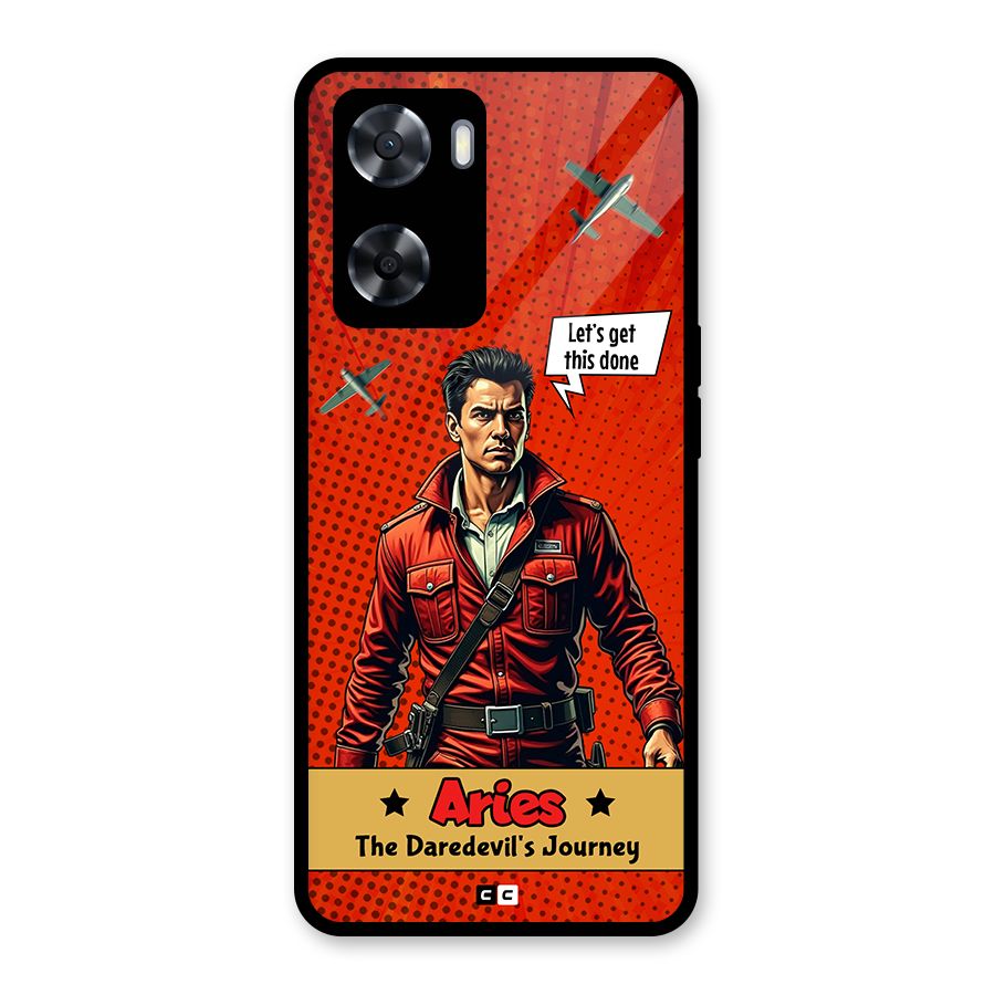 Daredevil Aries Glass Back Case for OnePlus Nord N20 SE