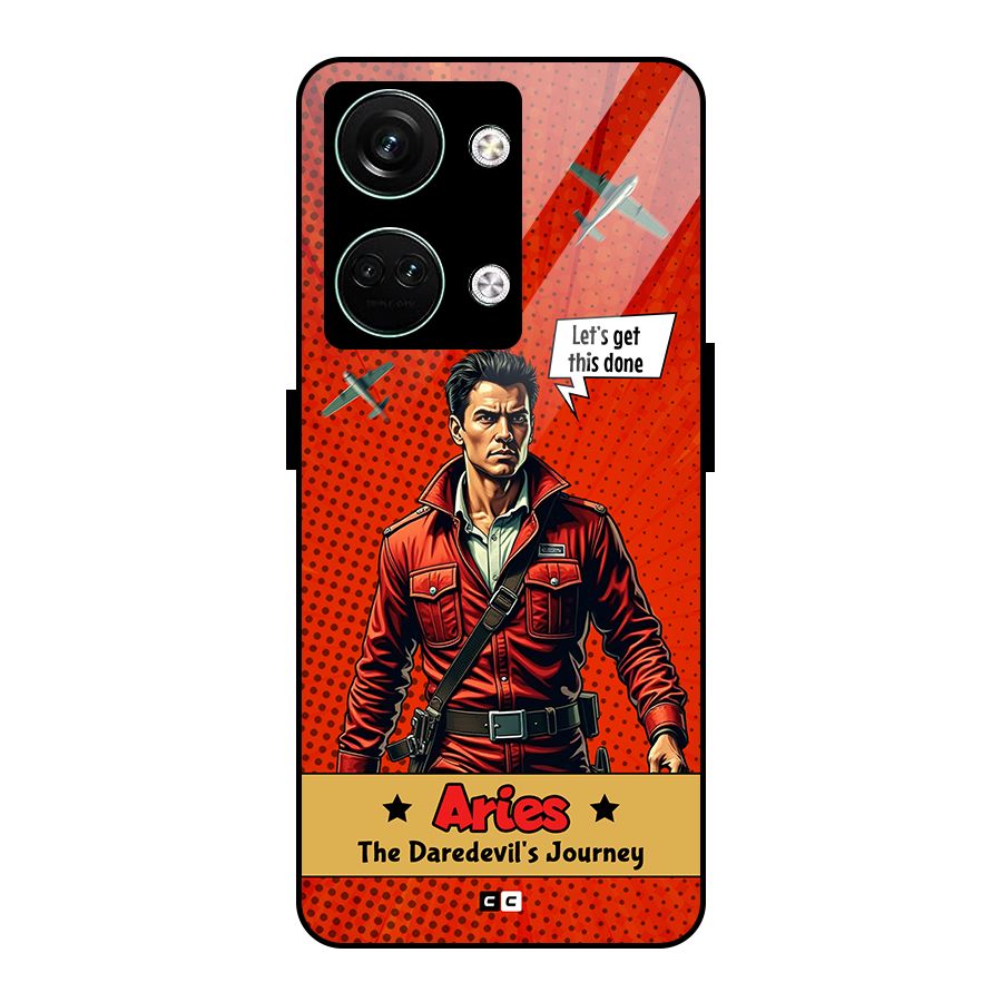 Daredevil Aries Glass Back Case for Oneplus Nord 3