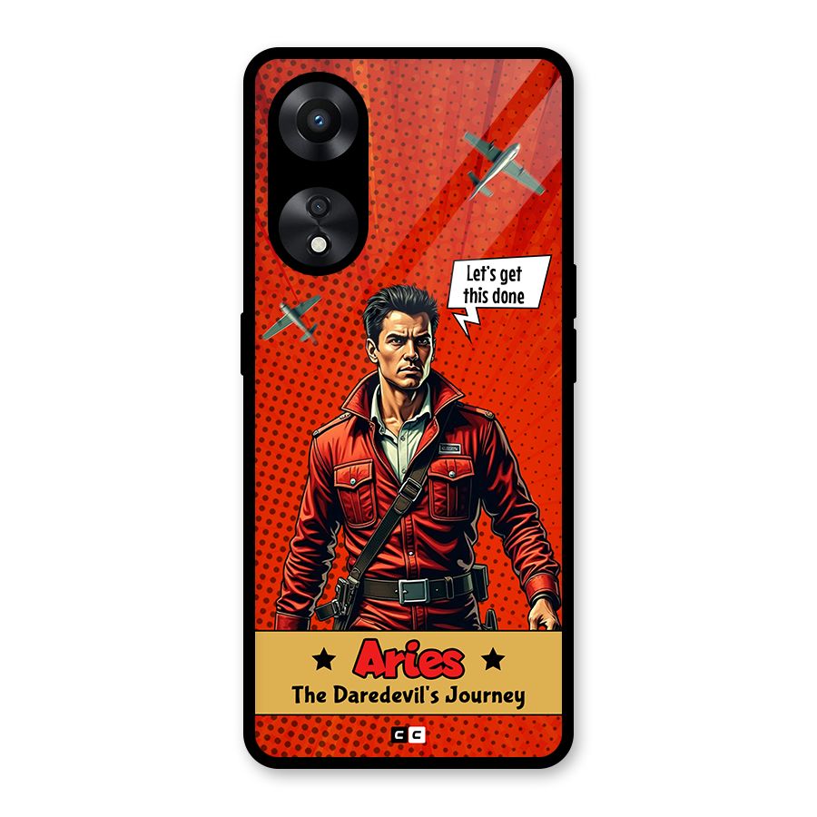 Daredevil Aries Glass Back Case for Oppo A78