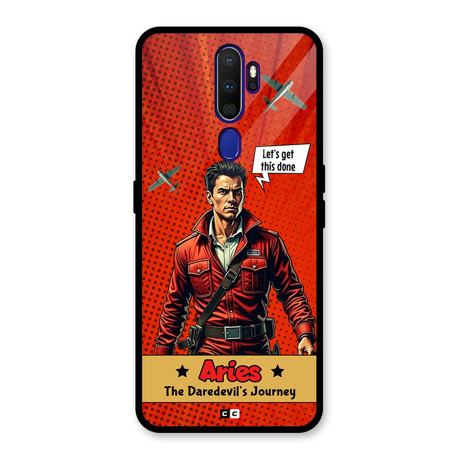 Daredevil Aries Glass Back Case for Oppo A9 (2020)