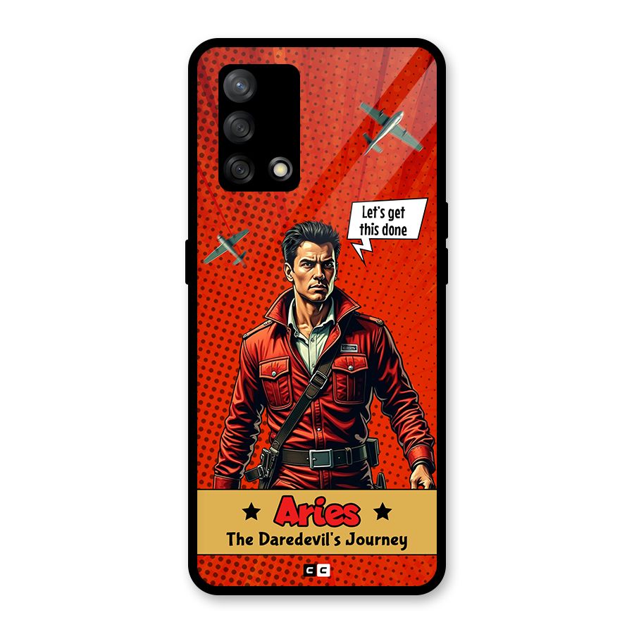 Daredevil Aries Glass Back Case for Oppo F19s