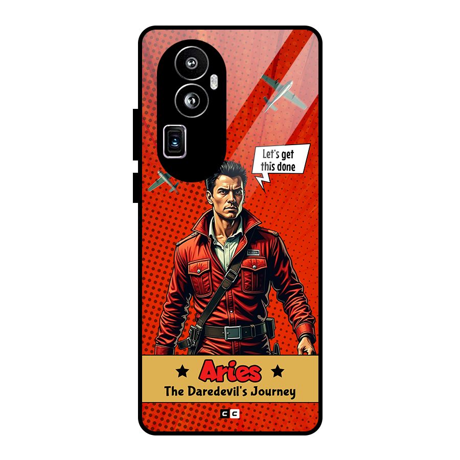 Daredevil Aries Glass Back Case for Oppo Reno10 Pro Plus