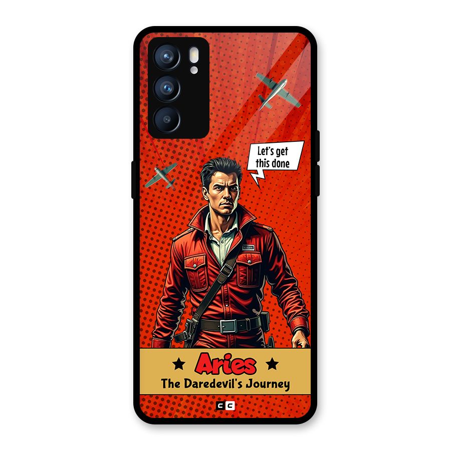 Daredevil Aries Glass Back Case for Oppo Reno6 5G