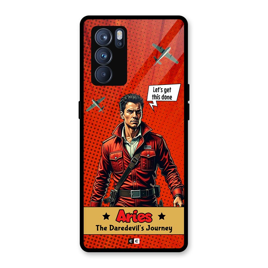 Daredevil Aries Glass Back Case for Oppo Reno6 Pro 5G