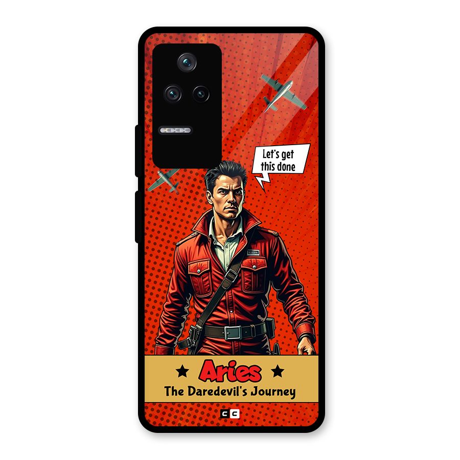 Daredevil Aries Glass Back Case for Poco F4 5G