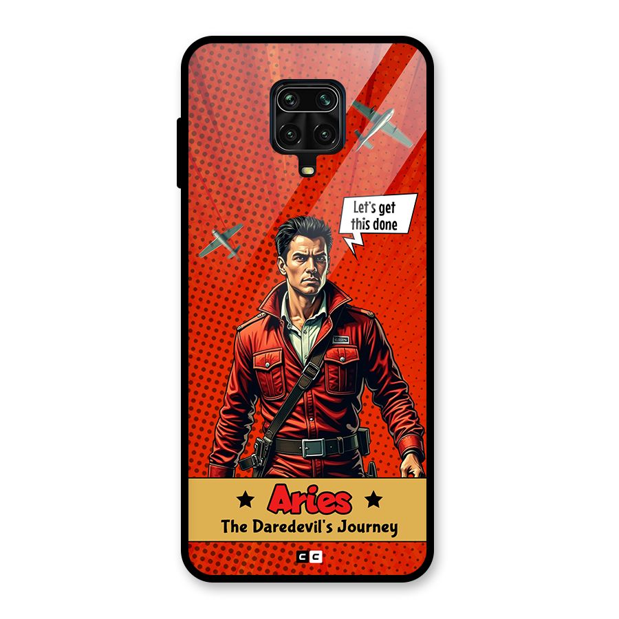 Daredevil Aries Glass Back Case for Poco M2 Pro