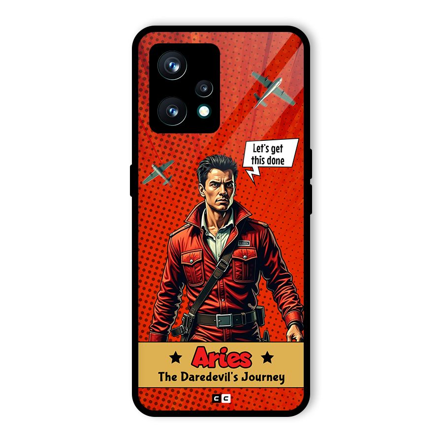 Daredevil Aries Glass Back Case for Realme 9 Pro Plus 5G
