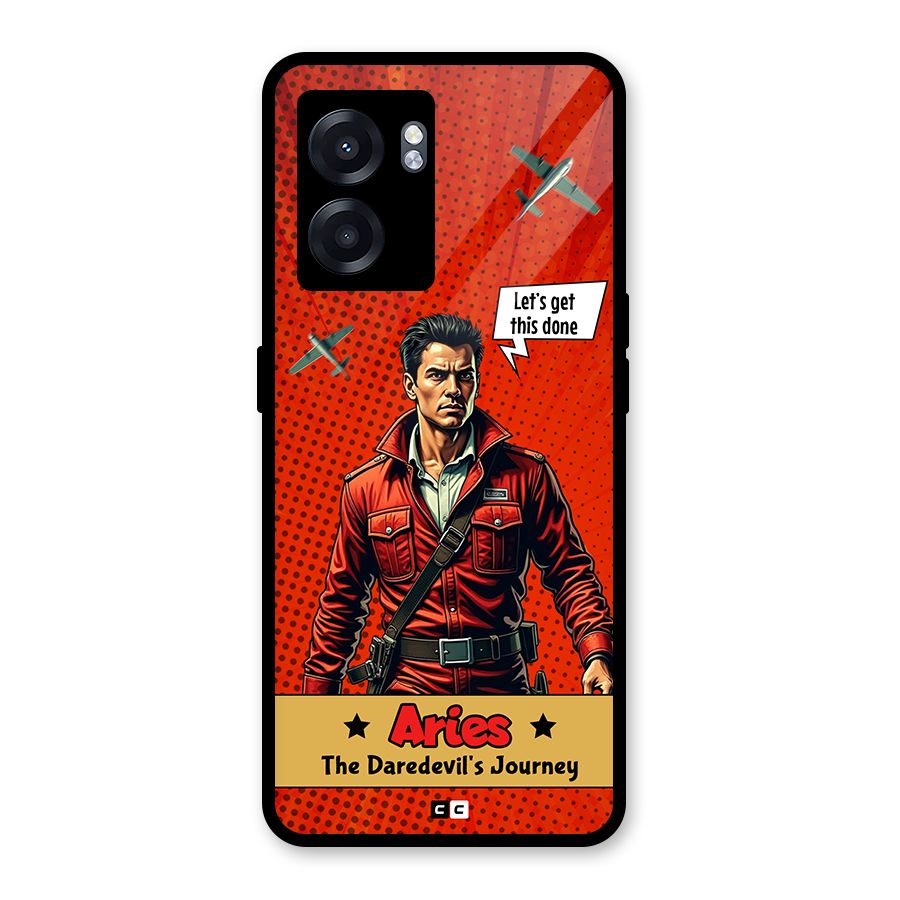 Daredevil Aries Glass Back Case for Realme Narzo 50 5G