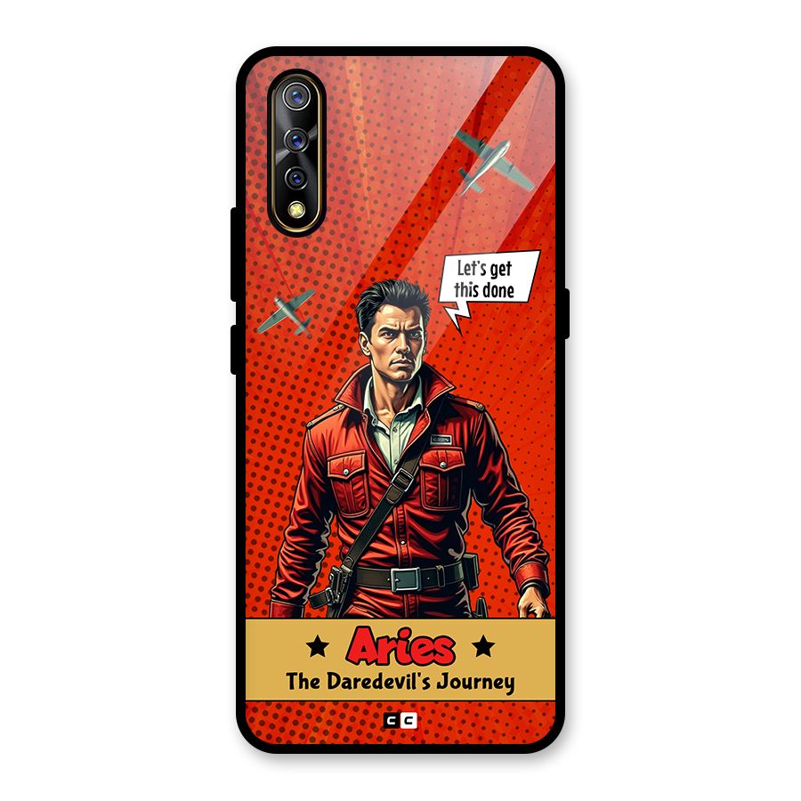 Daredevil Aries Glass Back Case for Vivo S1