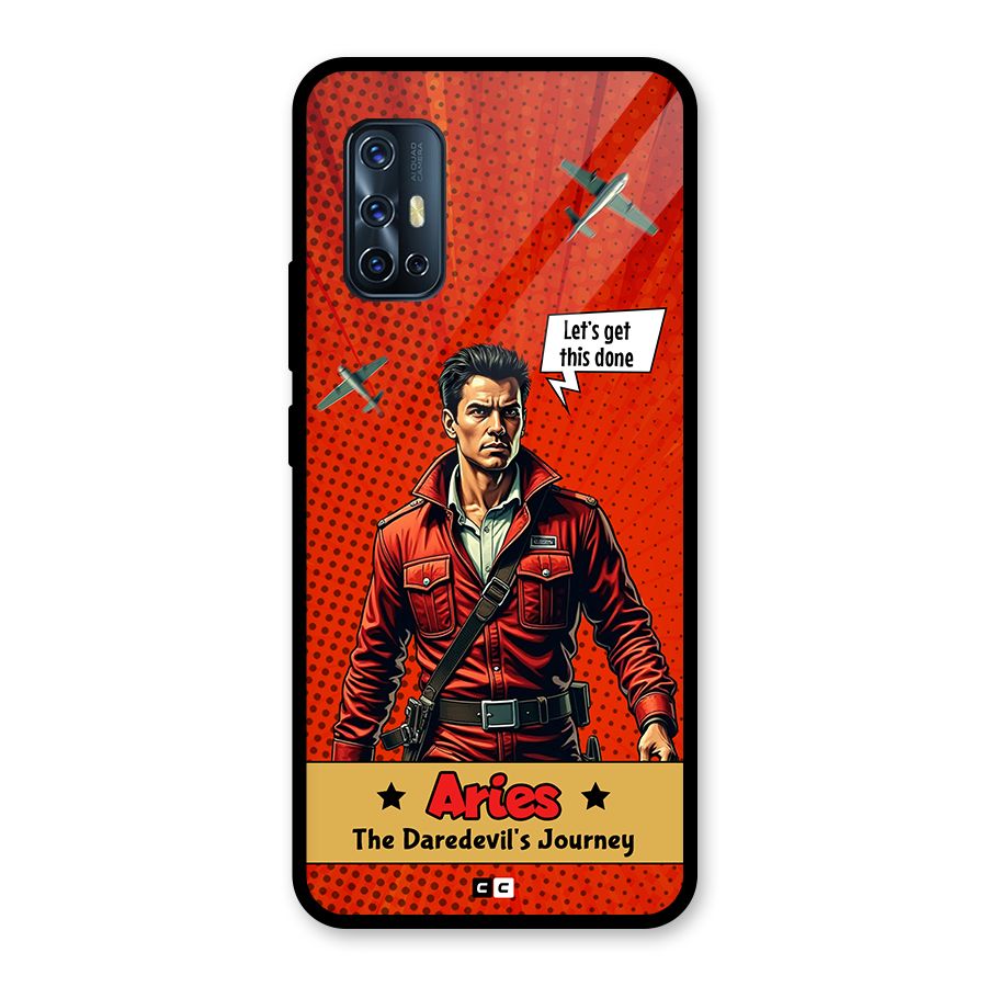 Daredevil Aries Glass Back Case for Vivo V17