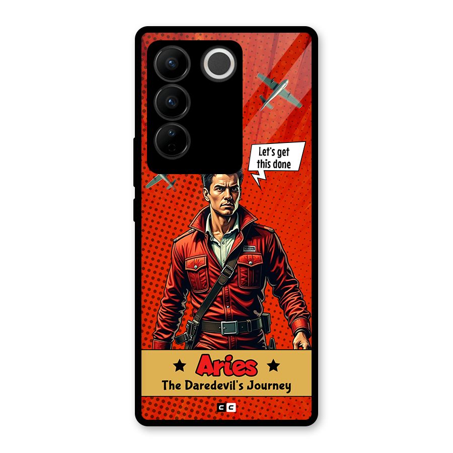 Daredevil Aries Glass Back Case for Vivo V27