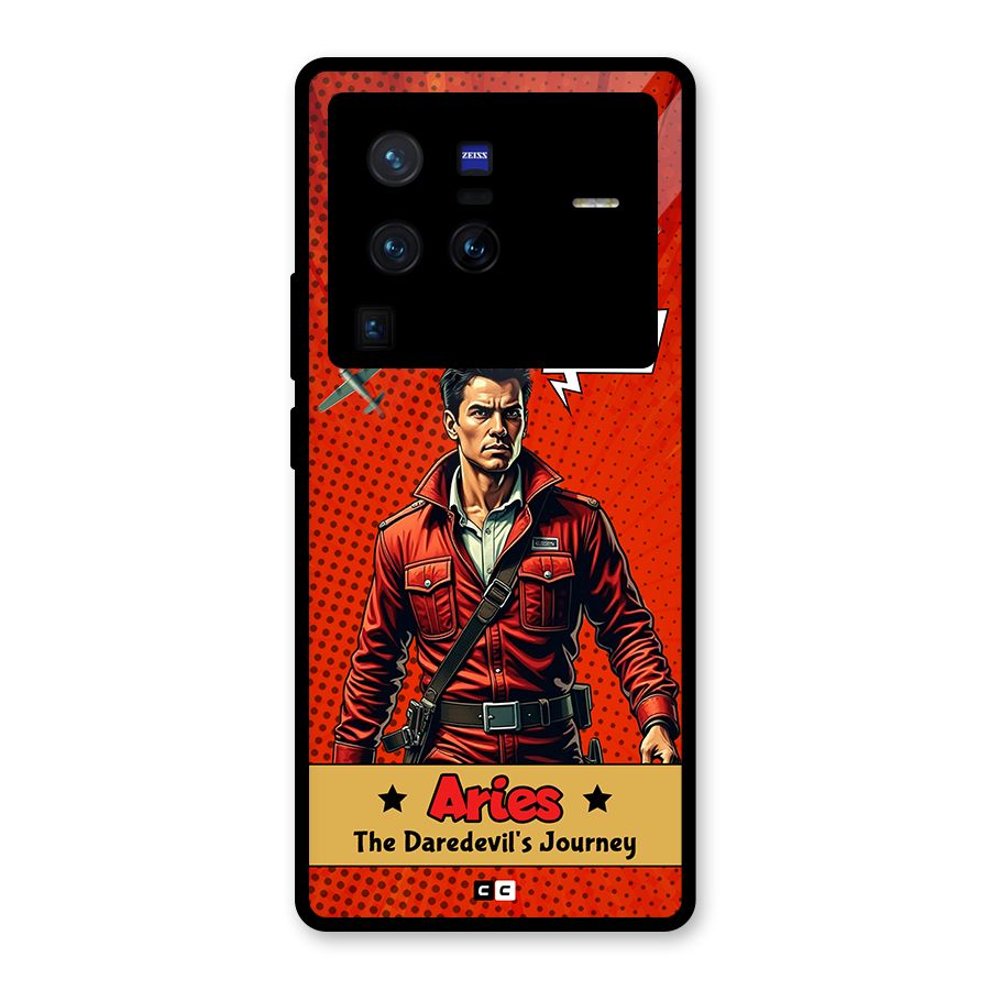 Daredevil Aries Glass Back Case for Vivo X80 Pro
