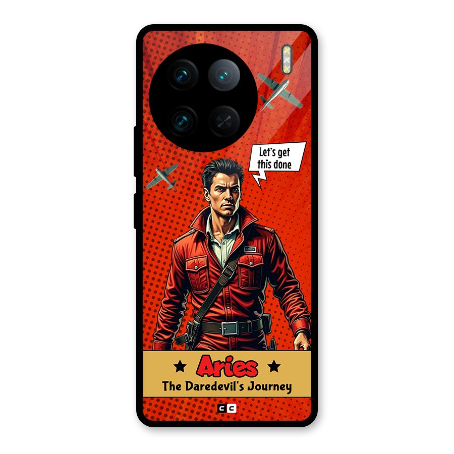 Daredevil Aries Glass Back Case for Vivo X90 Pro