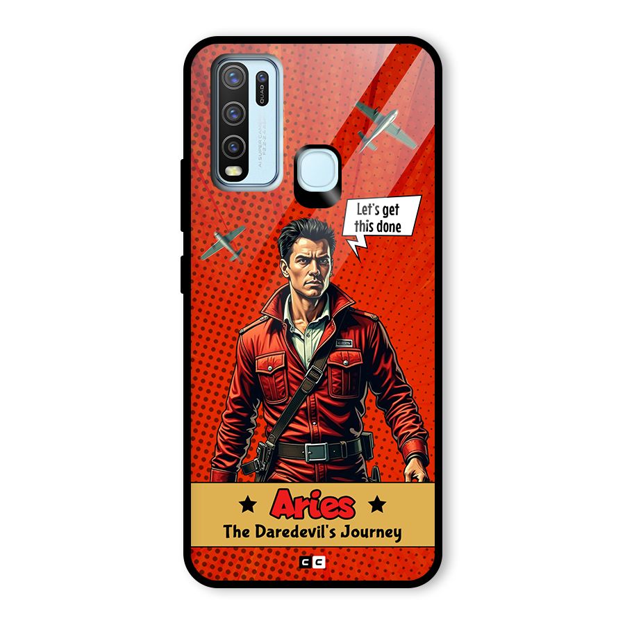 Daredevil Aries Glass Back Case for Vivo Y50