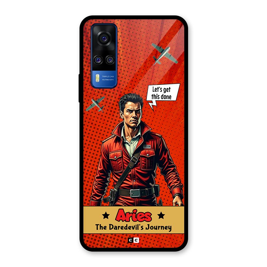 Daredevil Aries Glass Back Case for Vivo Y51A
