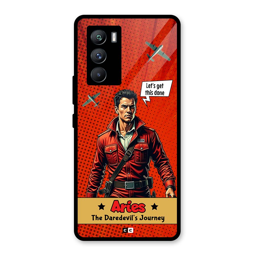 Daredevil Aries Glass Back Case for Vivo iQOO 9 SE