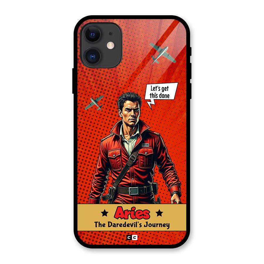 Daredevil Aries Glass Back Case for iPhone 11