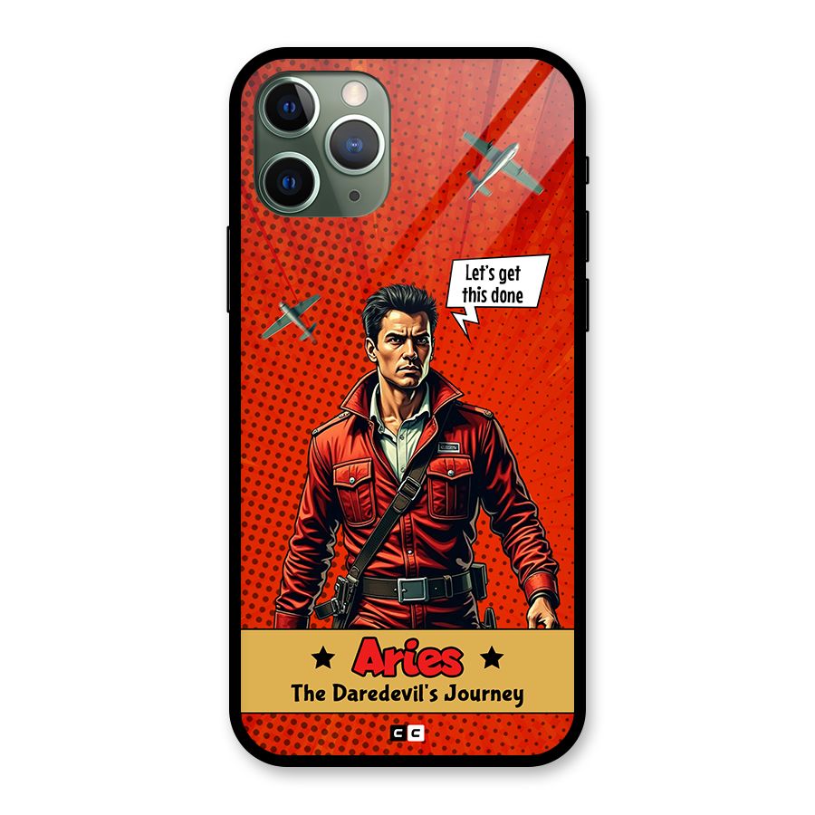 Daredevil Aries Glass Back Case for iPhone 11 Pro
