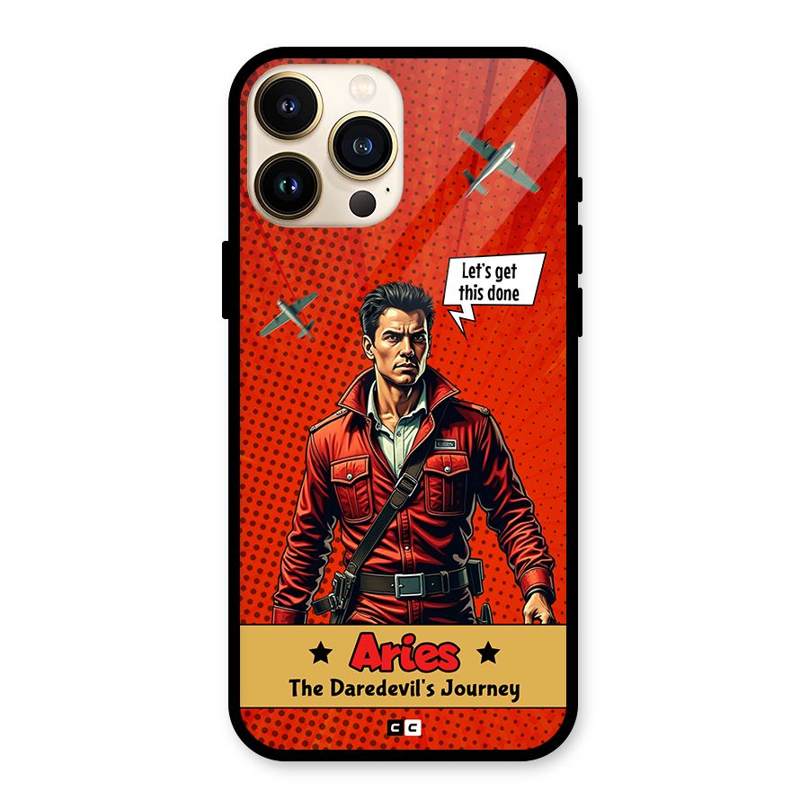 Daredevil Aries Glass Back Case for iPhone 13 Pro Max