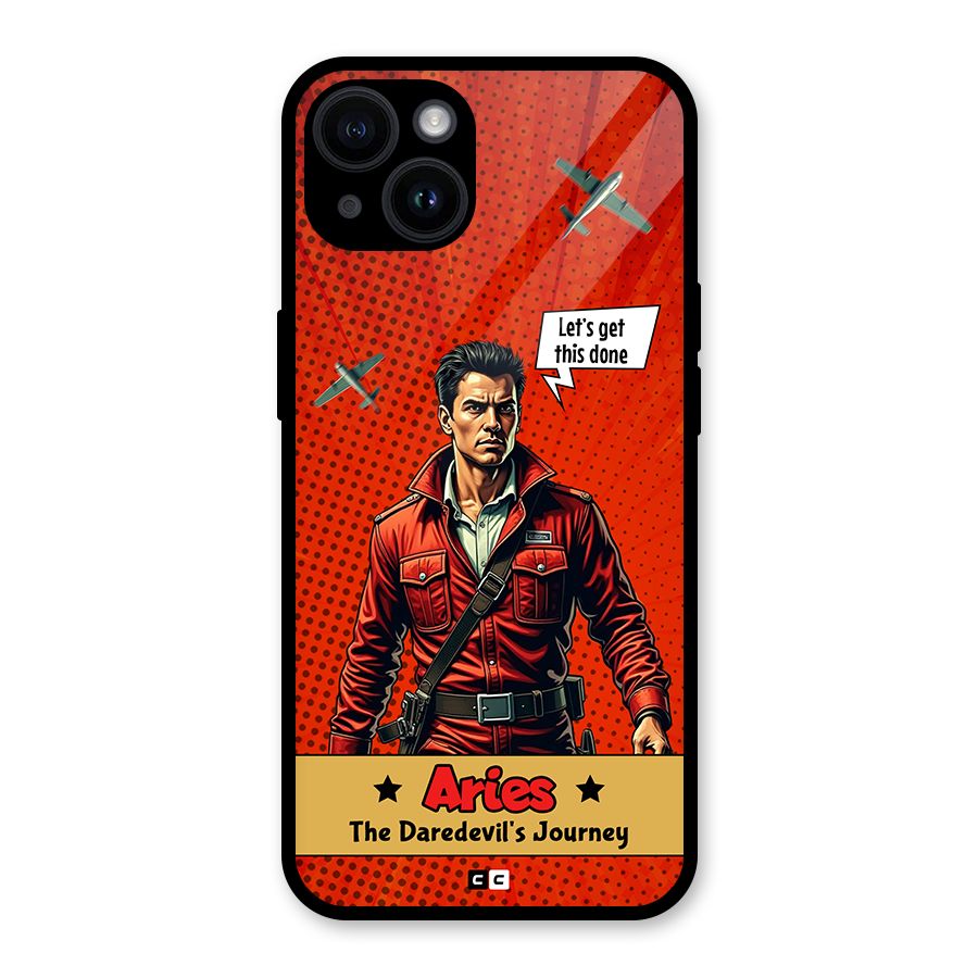Daredevil Aries Glass Back Case for iPhone 14