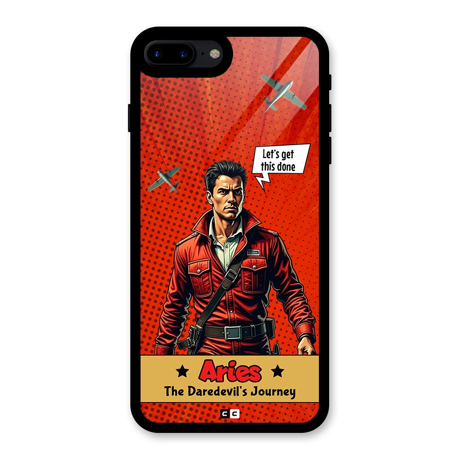 Daredevil Aries Glass Back Case for iPhone 8 Plus
