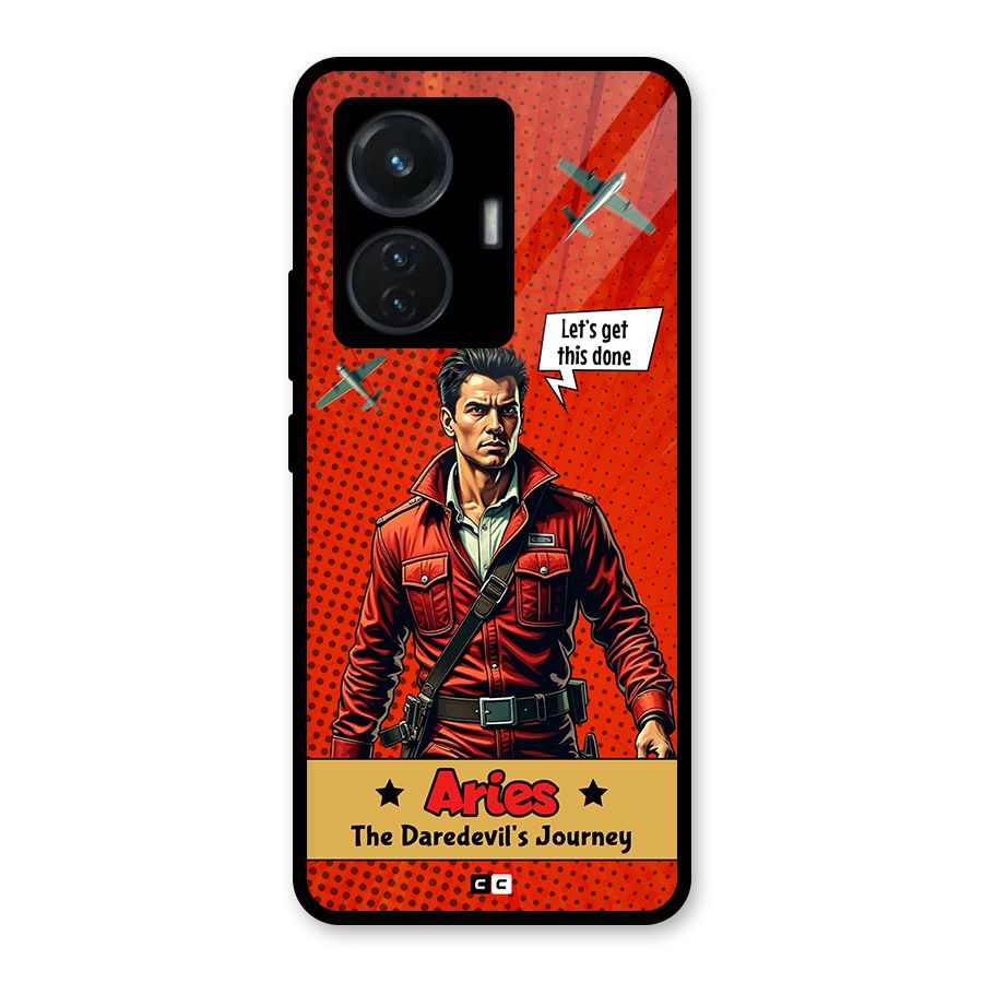 Daredevil Aries Glass Back Case for iQOO Z6 44W
