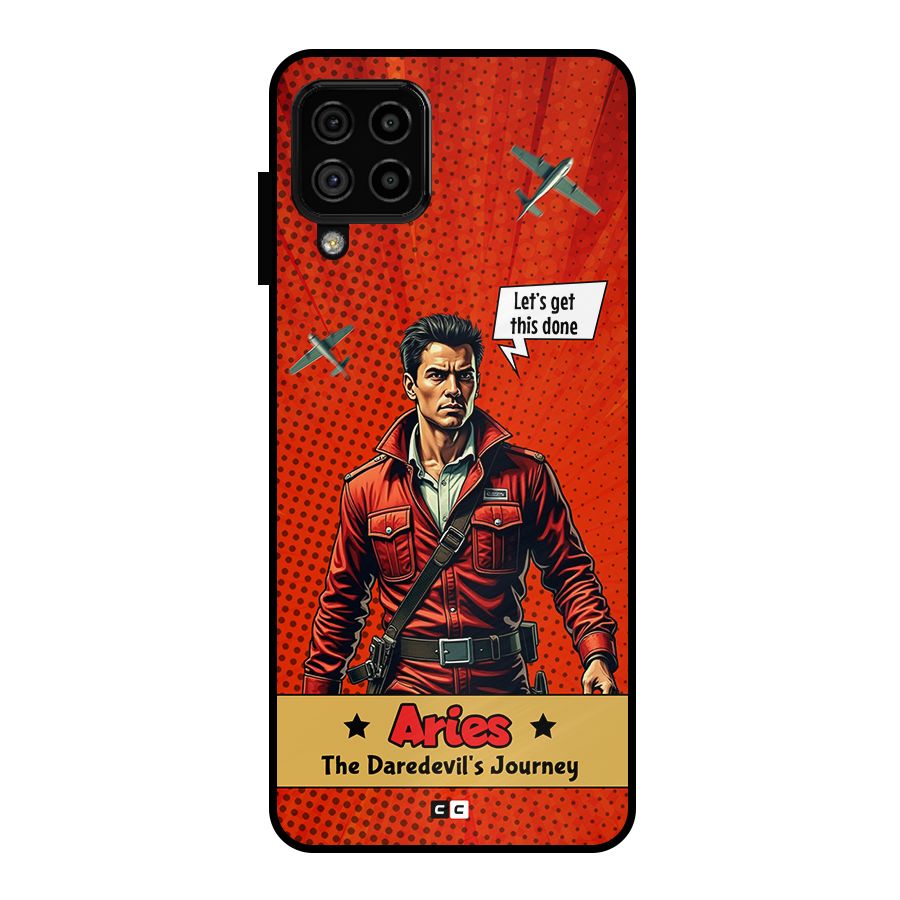 Daredevil Aries Metal Back Case for Galaxy A22 4G