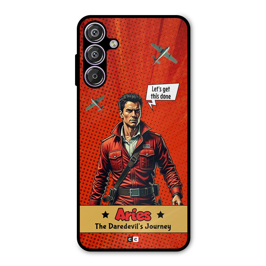 Daredevil Aries Metal Back Case for Galaxy F15