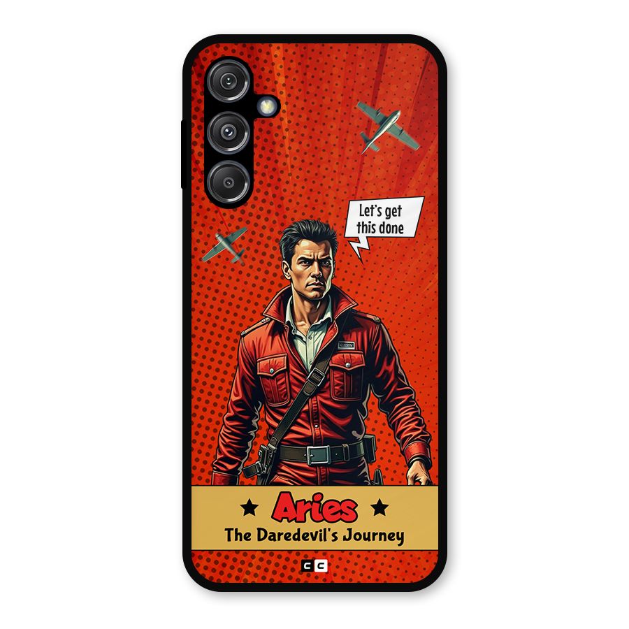 Daredevil Aries Metal Back Case for Galaxy M34 5G
