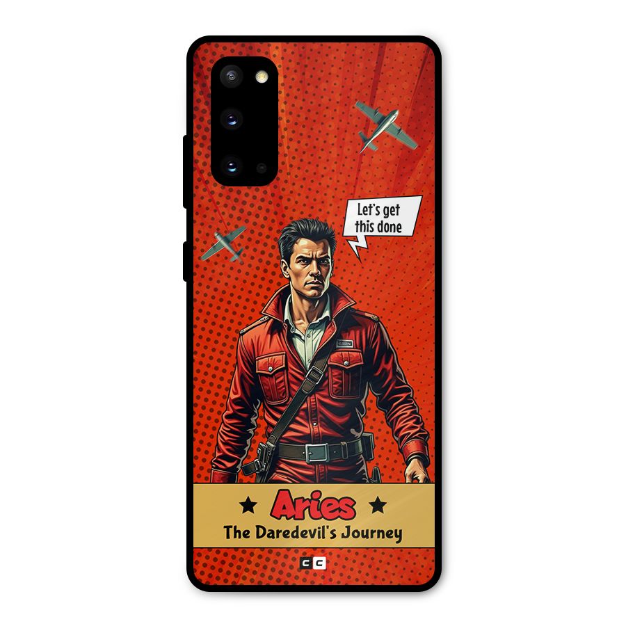 Daredevil Aries Metal Back Case for Galaxy S20