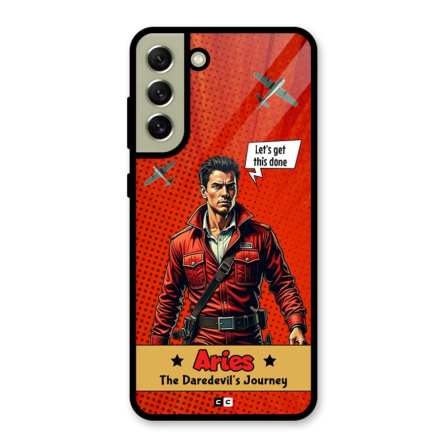 Daredevil Aries Metal Back Case for Galaxy S21 FE 5G (2023)
