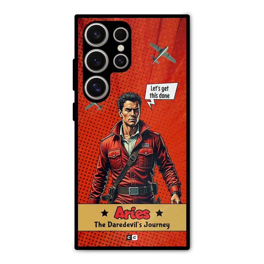 Daredevil Aries Metal Back Case for Galaxy S24 Ultra