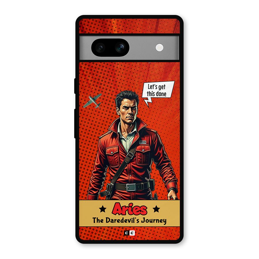 Daredevil Aries Metal Back Case for Google Pixel 7a